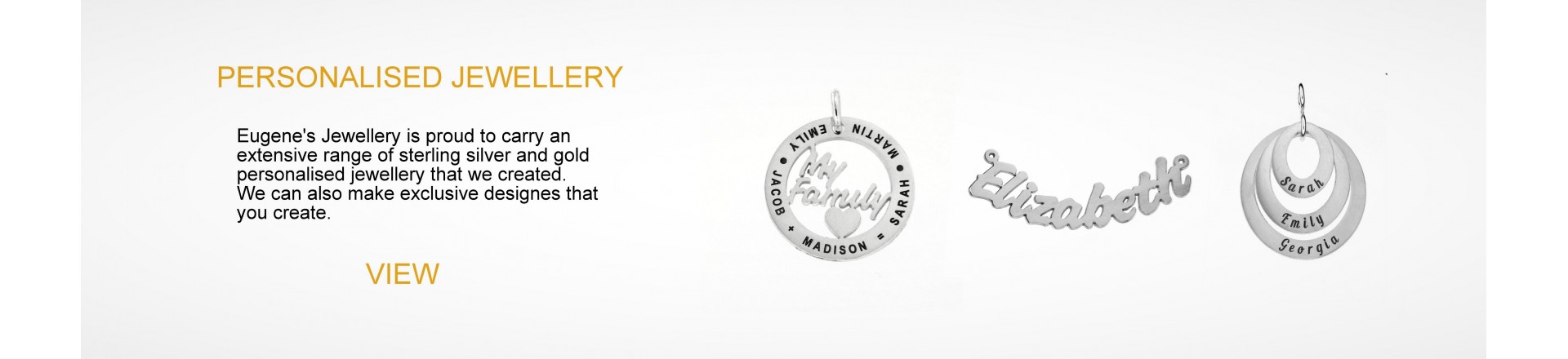 Personalised Jewellery